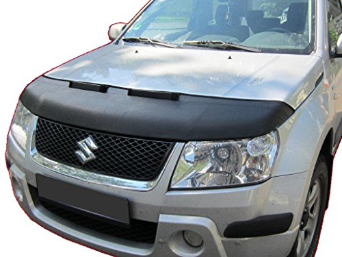 Hood Bra Front End Nose Mask Compatible with Suzuki Grand Vitara 2005-2015 Bonnet Bra STONEGUARD Protector Tuning