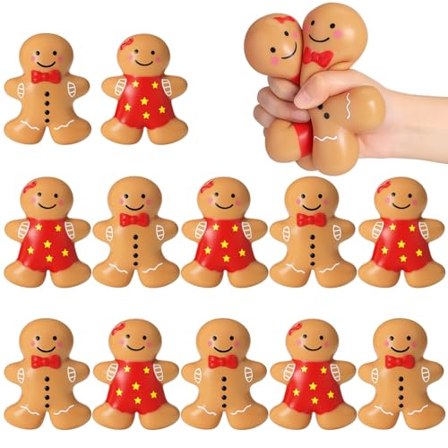 Meooeck 12 Pcs Gingerbread Man Christmas...