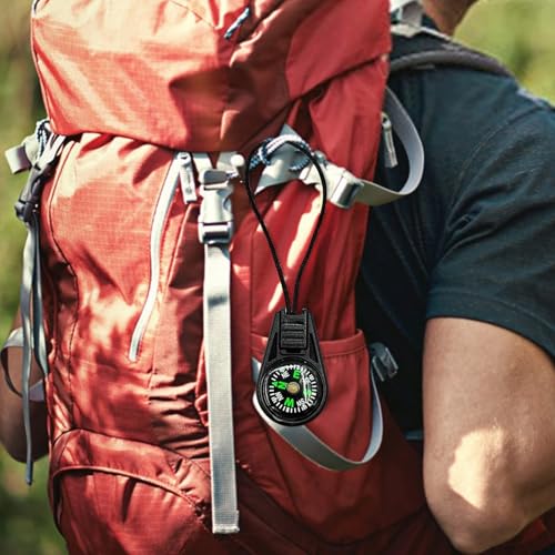 Brújula portátil para montañismo y actividades al aire libre miniatura 4