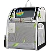 Cat Backpack, Ventilated Ventilated Cat Carrier Backpacks, Airline Approved Pet Backpack Carrier for Medium Small Cats…