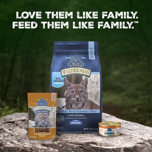 Blue Buffalo Wilderness Chicken & Turkey Wet Cat Food, 3 oz, 24 ct | Wild Delights Meaty Morsels in Tasty Gravy, High Protein & Grain-Free Recipe, Made with Natural Ingredients - image 9