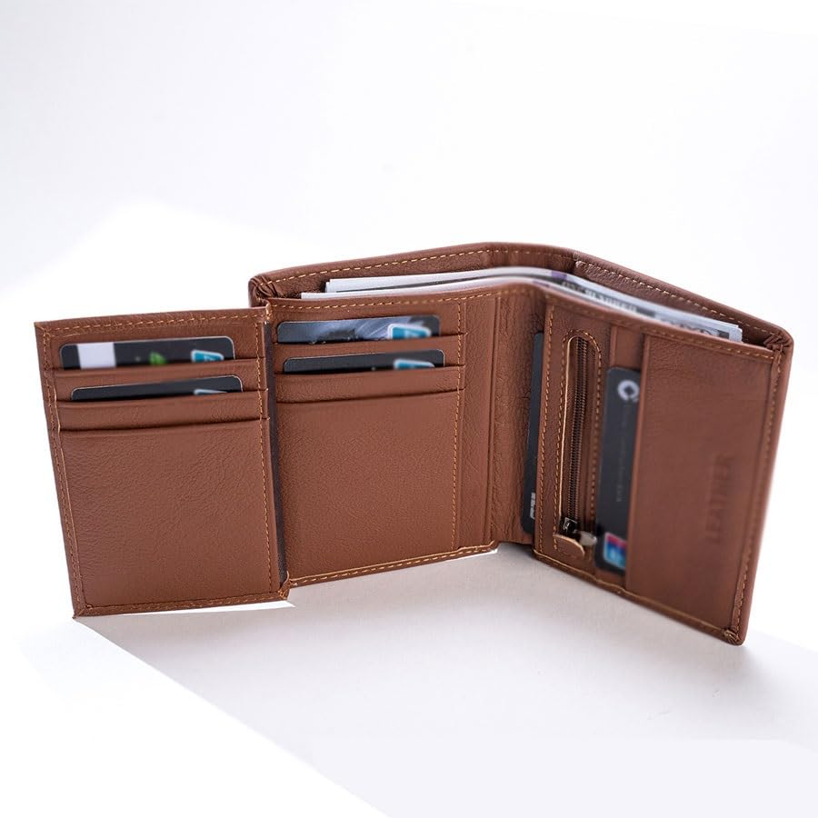 The wallet adopts an old-fashioned minimalist short wallet, with a double-layer horizontal top layer of cowhide(D)2