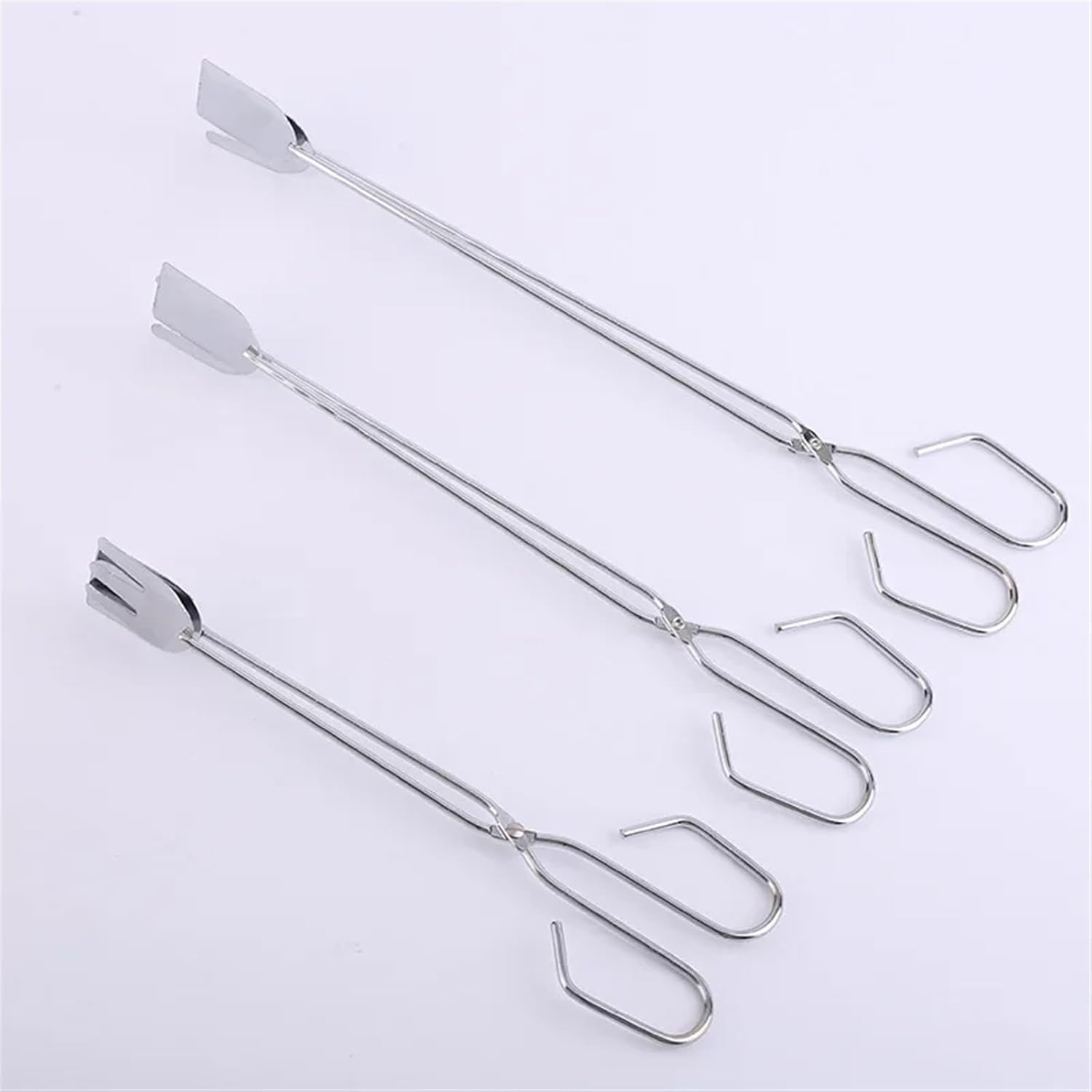 Fire Tongs Barbecue Food Clip Barbecue Charcoal Clip Tongs Charcoal Tongs Barbecue Tools(31cm) ()