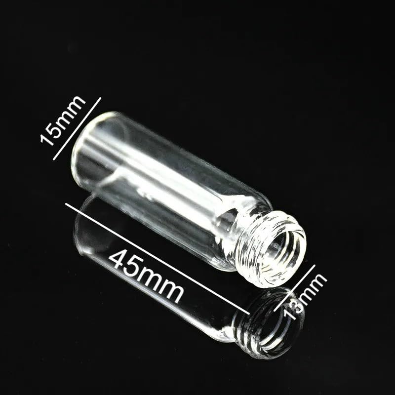Laboratory Chromatography Vial 4 ml, uncalibrated Reagent, with 13mm Solid Cap and Septa 100/PK