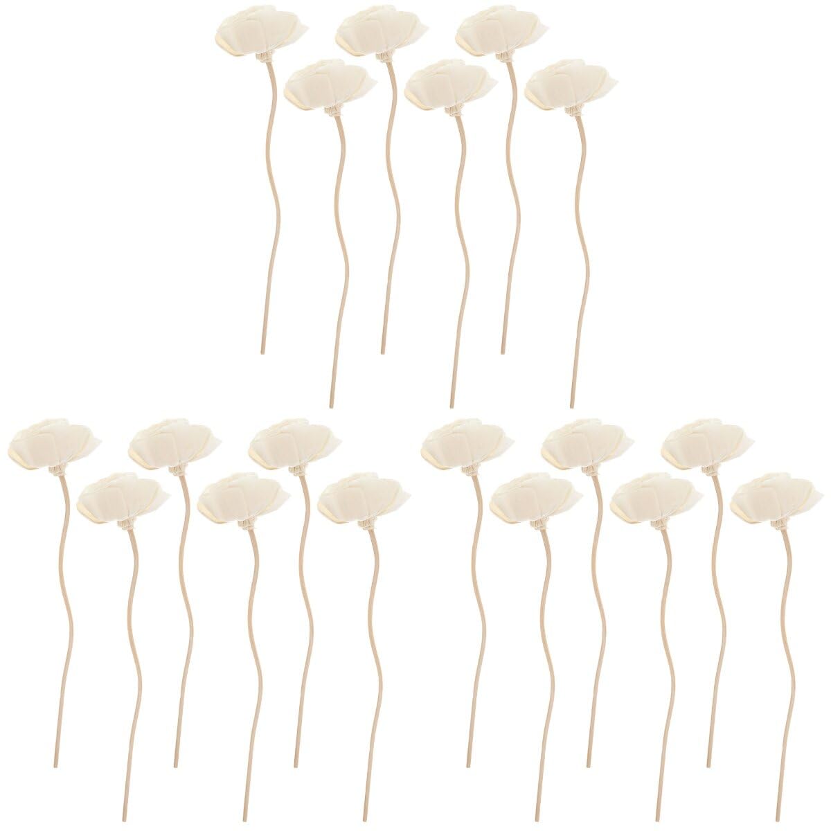 DECHOUS 18 pcs Rattan Aroma Diffuser Fragrance Diffuser inis Aroma Diffuse Sticks Reed Diffuser Oil Refill diffusers Dried Diffuser Sticks Aroma Sticks