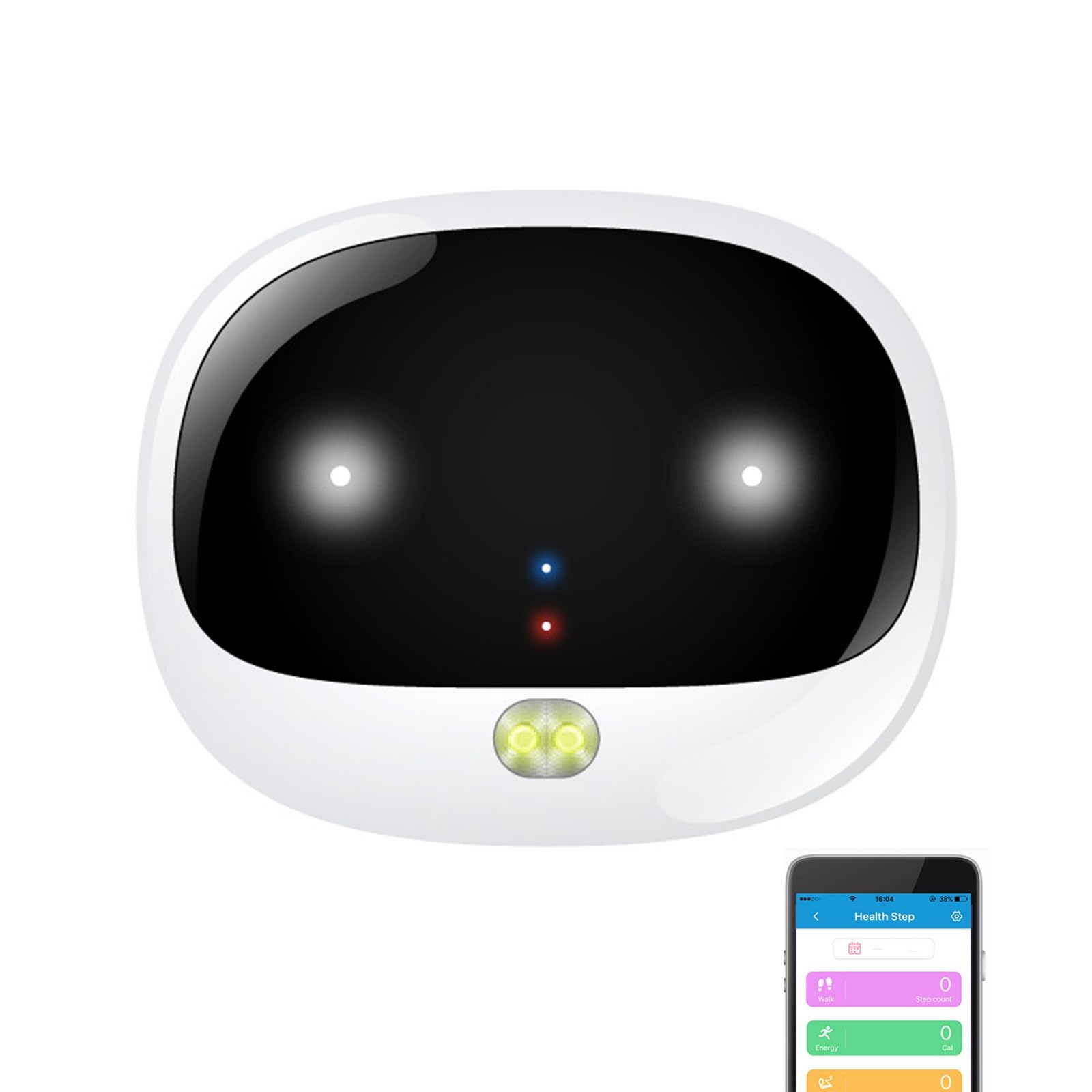 Collier de clôture pour chien, collier de suivi en temps réel rechargeable avec affichage des données sportives et alarme de batterie faible, 3 méthodes de suivi, garde les animaux en sécurité