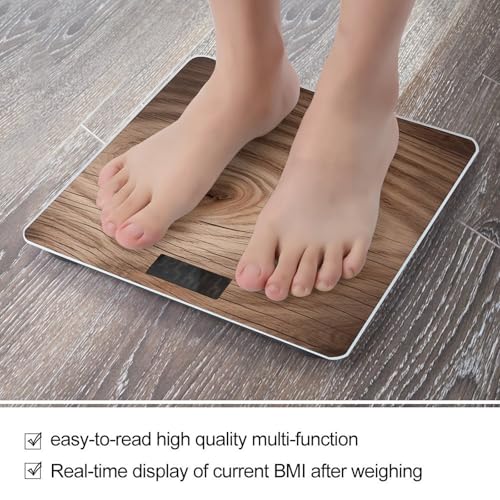Báscula Digital de Baño con Pantalla LED Clara y Vidrio Templado miniatura 5