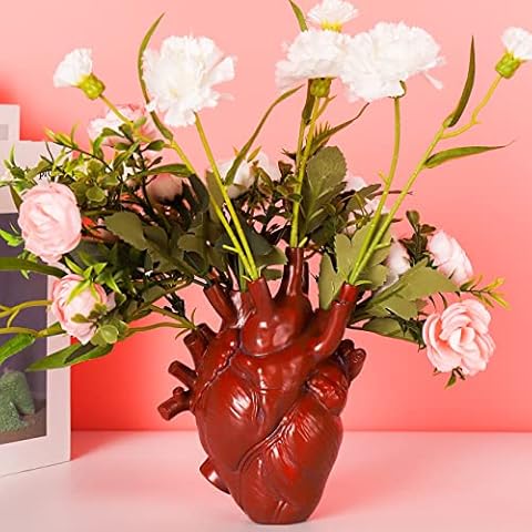 Ynxee Human Heart Organ Shape Vase, Medium Size Cover