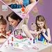 Kids Nail Polish Set for Girls, Quick Dry Nail Polish Salon Kit, Peelable Nail Polish, Ideal Gift Toys for Toddlers Children Princess Christmas Birthday Gifts Toy Age 3-12
