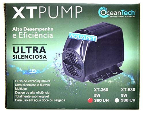 Bomba Submersa XT-360 360l/h 127V 5W Ocean Tech