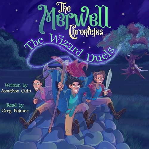 The Merwell Chronicles: The Wizard Duels Audiolibro Por Jonathon Cain arte de portada