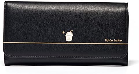 Imported Women/Girl's Designer Clutch Wallet (Light Purple/Grey/Black)