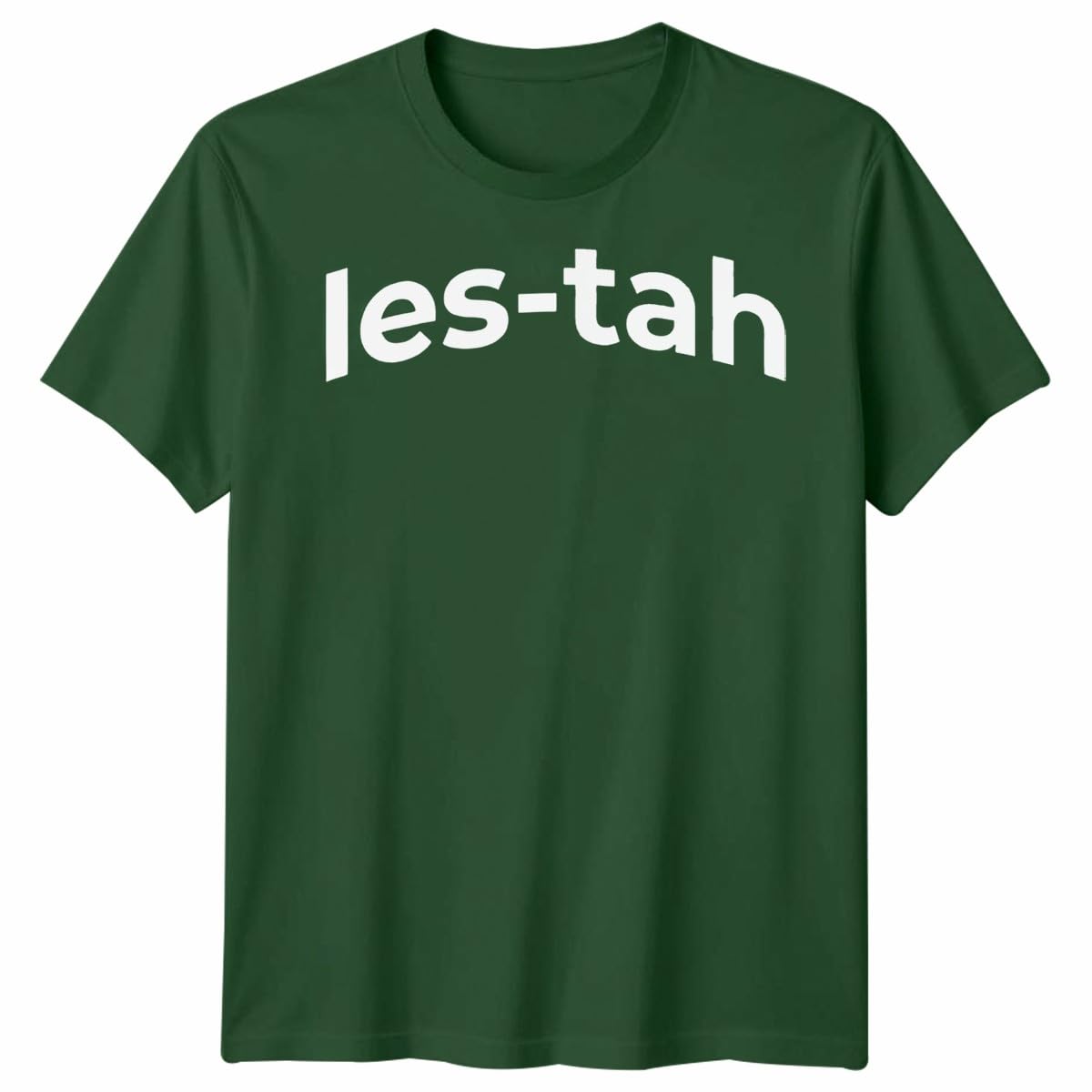 Leicester Lestah Unisex T Shirt Footbal Fan Gift Funny Novelty Soccer Supporters Tee Mens Womens Graphic Top Unisex L Bottle Green