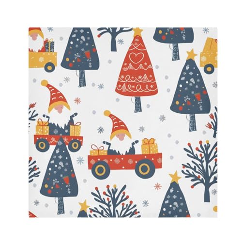 Servilletas de Tela Navidad Conjunto 6 Polyester 20x20 in miniatura 1