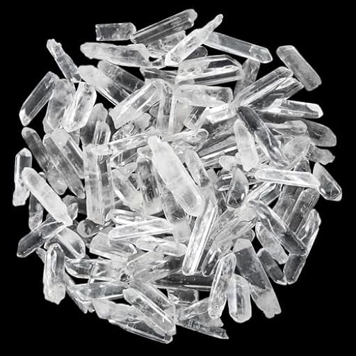 Varitas de cristal de Cristal de Roca Piedra natural, 200 g de Cuarzo Claro Cristal, torre de Cristal de Roca, cristal curativo de Cristal de Roca y piedras, embalaje de caja de regalo | Ya disponible en tu tienda friki favorita! En mundofriki.es!