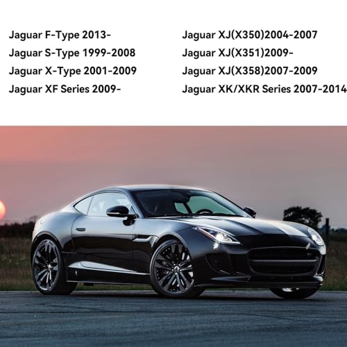 Lcyen 20Pcs M12 x 1.5 Wheel Lug Nuts Wheel Nuts Set for Jaguar XF XE X-Type F-TYPE S-TYPE XJ X350 X351 X358 XK XKR M12 x 1.5 Locking Lug Nuts - Image 5