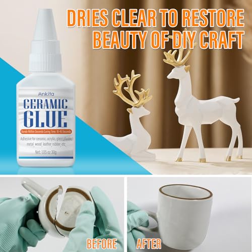 Ankita CEGL-001 Super Ceramic Glue, 30G Best Glue thumb #4