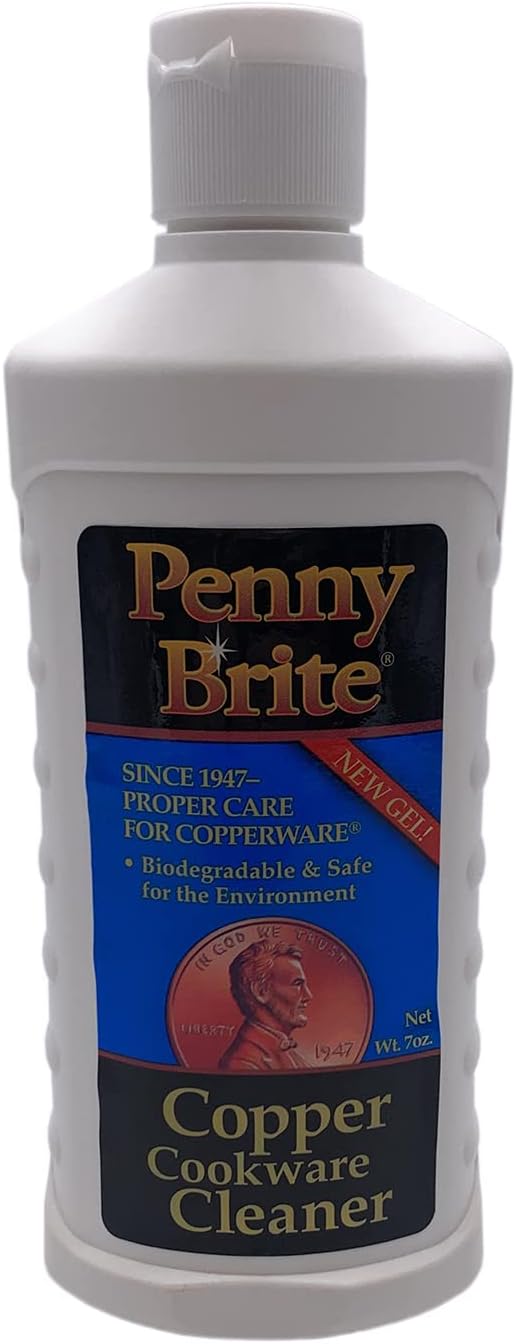 Penny Brite Copper Brass Cleaner Polish 7 oz Gel