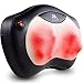 Shiatsu Neck and Back Massager - 8 Heated Rollers Kneading Massage Pillow for Shoulders, Lower Back, Calf, Legs, Foot - Relaxation Gifts for Men, Women - Shoulder and Neck Massager Present for Wife