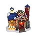 Top Treasures Christmas Village Creamery Lighted Musical Snow Village Collectible Building Perfect Addition to Your Christmas Indoor Decorations & Holiday Displays