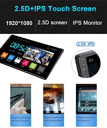Autoradio Bluetooth PLOKM de 10'' con Android para Toyota Land Cruiser 2016-2018 8