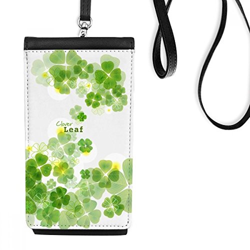 Sac téléphone trèfle à quatre feuilles idéal pour vos balades et sorties légères en ville