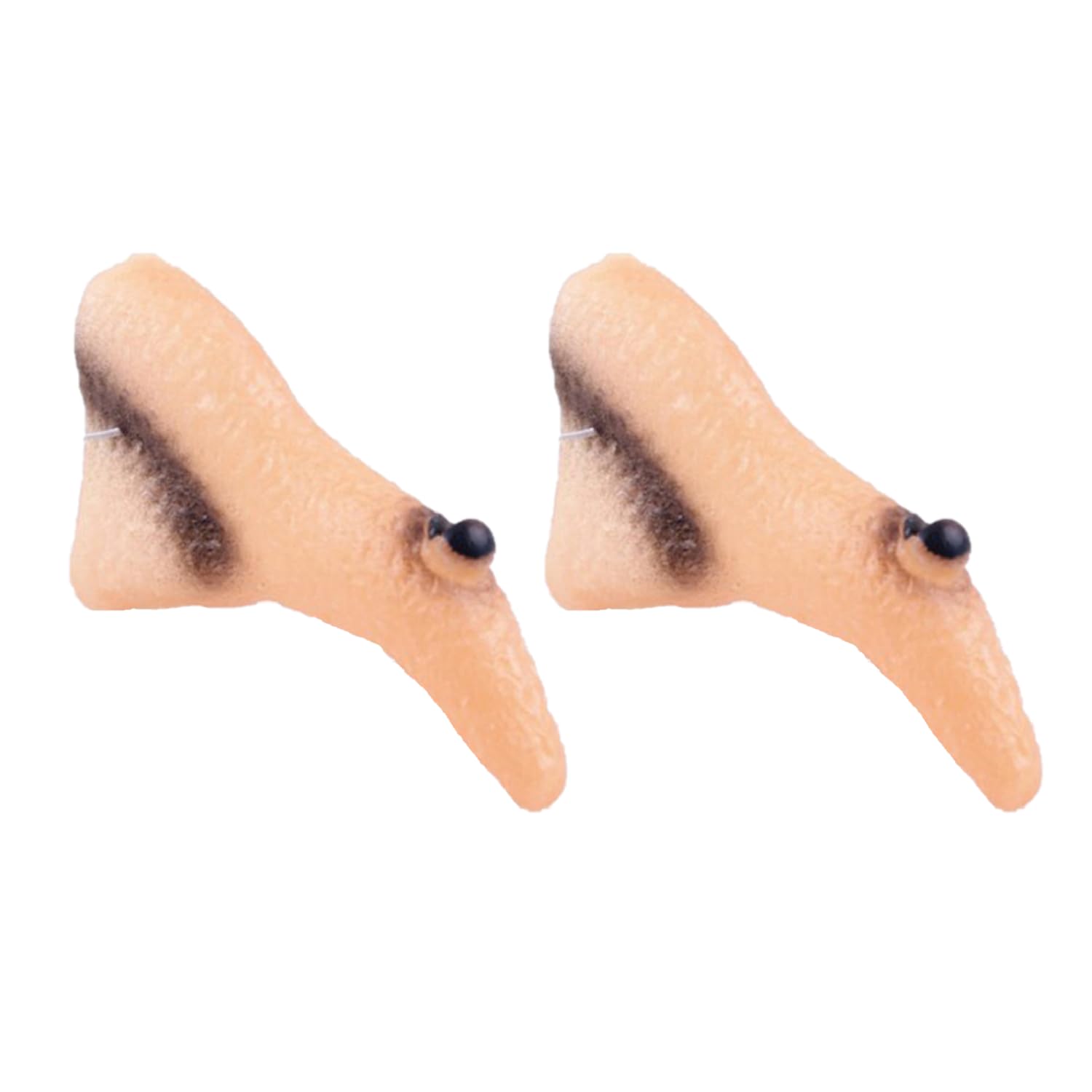 AOVNA 2 Pieces Witch Nose Halloween Wicked Witch Nose Prosthetic Scary Horror Nose for Halloween Cosplay Party Supplies