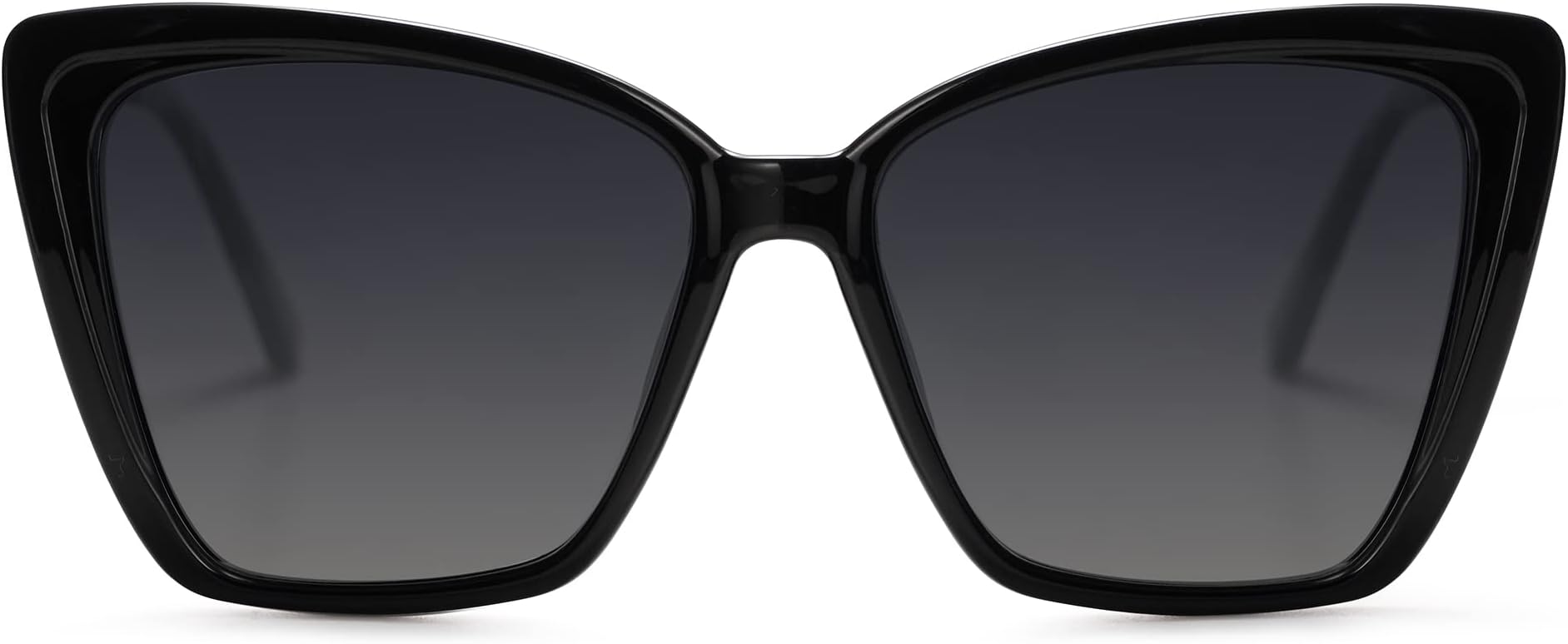 Trendy Polarized Sunglasses For Women Retro Womens Oversized Square Cat Eye Sun Glasses UV Protection SJ2206
