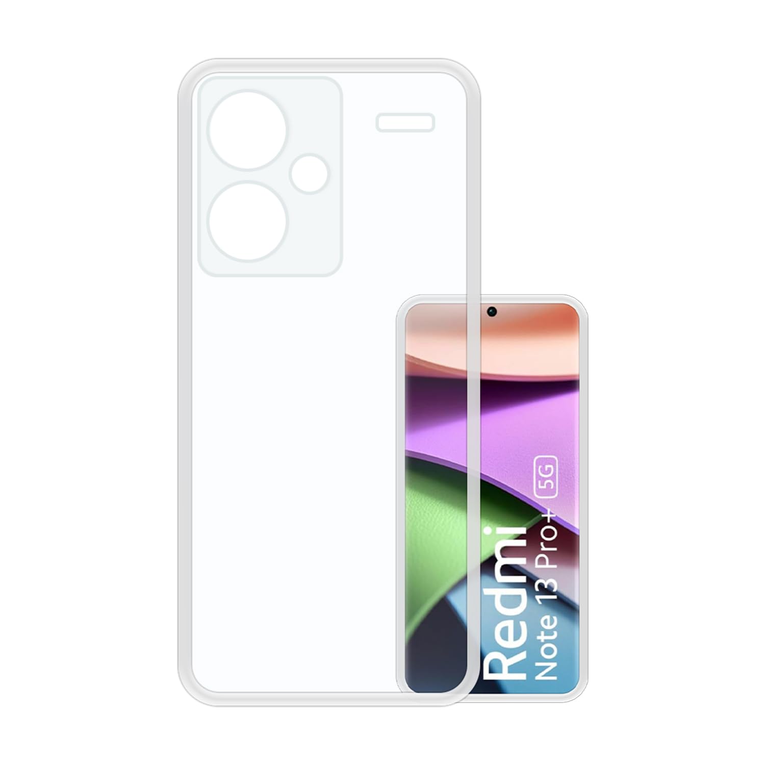 VIDO Transparent Back Case Cover for Mi Redmi Note 13 Pro Plus 5G (Soft & Flexible & Camera Protection Back Case) (B0CRPG1BM4) Amazon Price History, Amazon Price Tracker