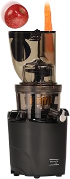BEST Kubins REVO830 Hole Sloth Juicer, 3.5 & 1.7 inches 90 & 43 mm, Latest Dual Type, Includes Frozen Strainer Matte Black