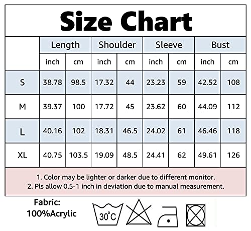 Women's Solid Cable Knit Long Sleeve Sweater Cardigan Knit Pocket Hooded Casual Long Cardigan Outwear Brown #TOP4