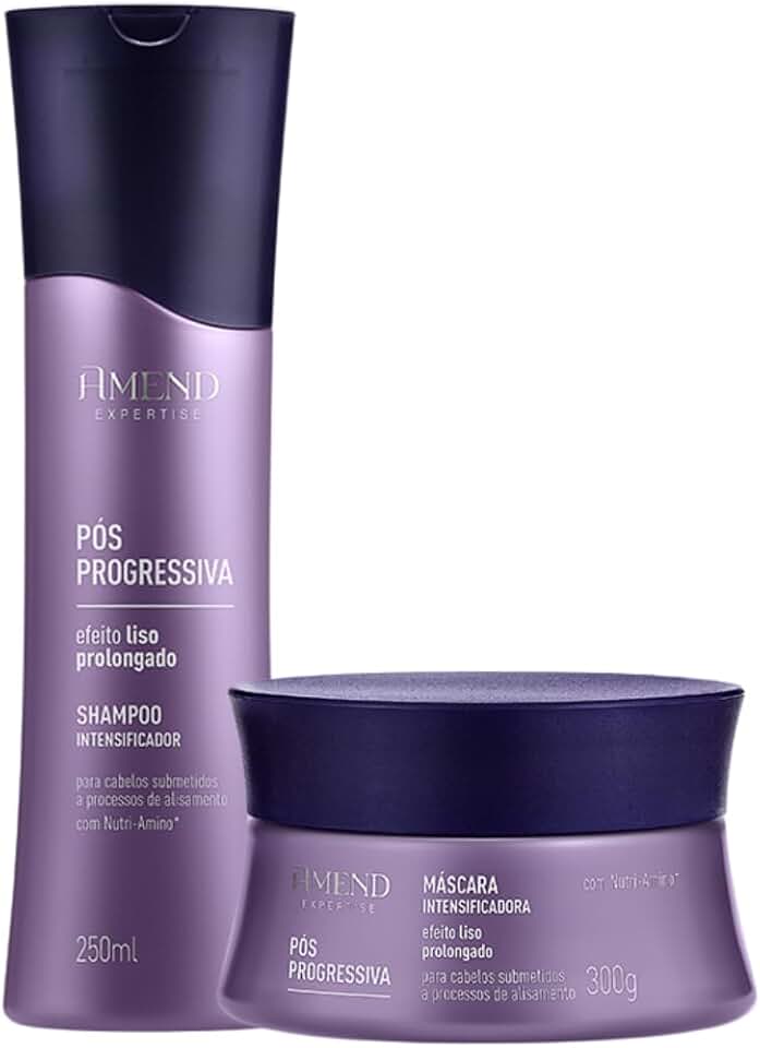 Kit Shampoo e Máscara Amend Pós Progressiva