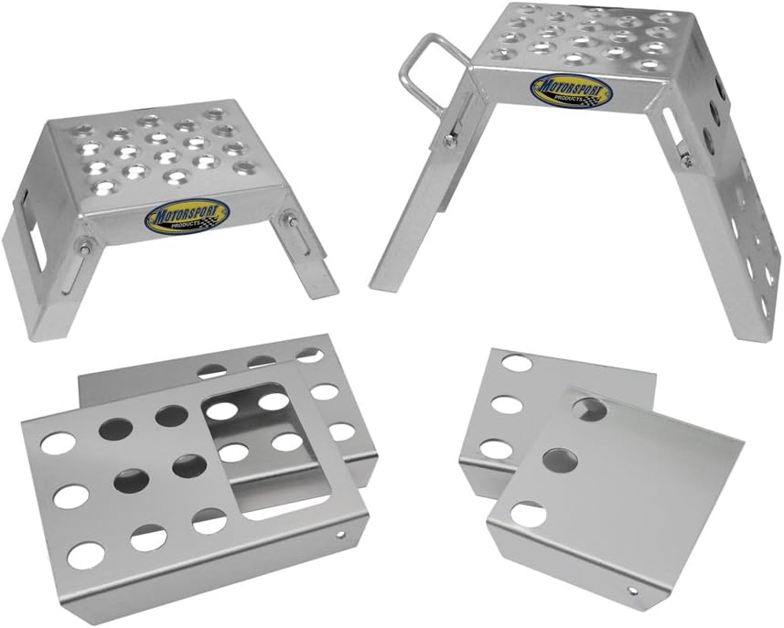 Motorsport Products 99-2011 Silver Mini Moto Starting Block - Pair