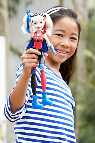Muñeca Harley Quinn DC Super Hero Girls 12 pulgadas miniatura 2
