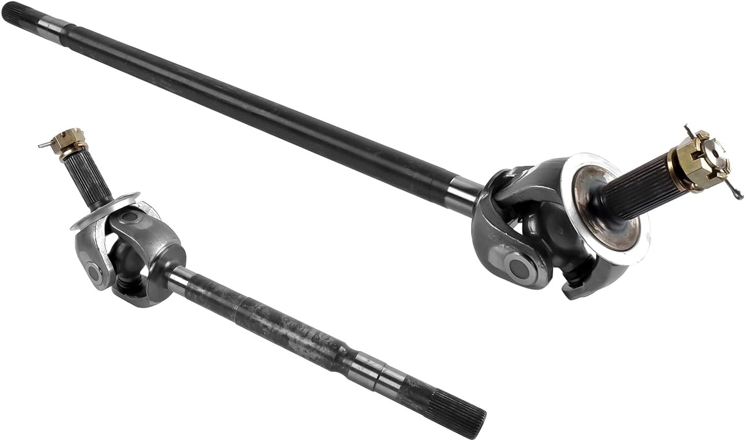 Front Driver & Passenger Side CV Axle Shaft Replacement for 2010-2012 Dodge Ram 2500 3500 5.7L 6.7L 68065427AB 68065426AB 68065427AA 68065426AA