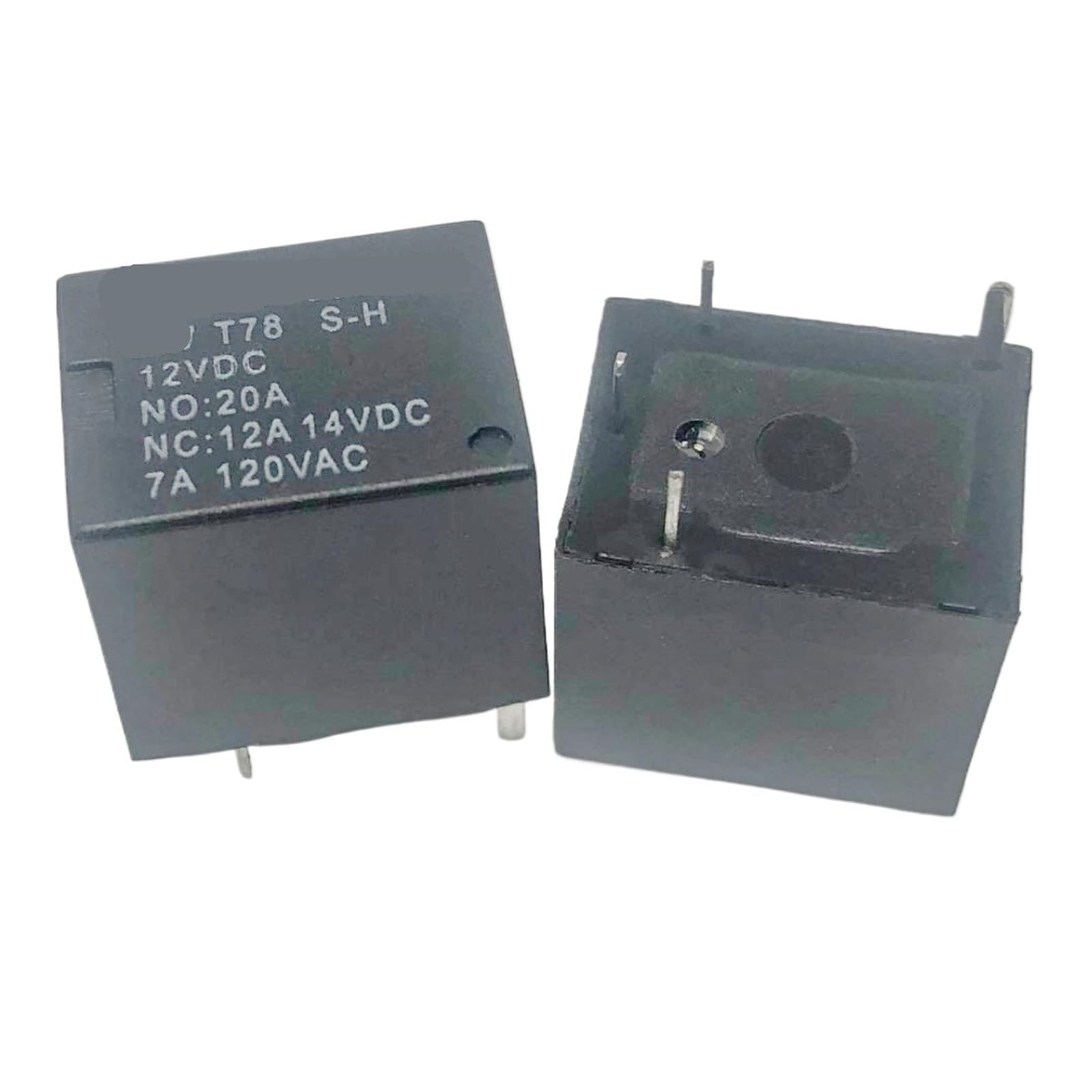 YZWRWRMKTB 1pc T78 S-H 12VDC (T78A-20A) Relay 4pins