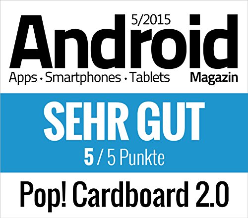 Google-Cardboard-POP-Cardboard-Free-Head-Strap-and-Cushion-for-Android-and-iPhone-up-to-6-inches-Including-Lenses-3D-Glasses-VR-Glasses-Virtual-Reality-Viewer-VR-Goggles