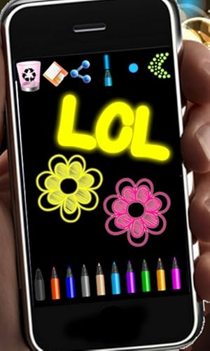 Neon drawing
