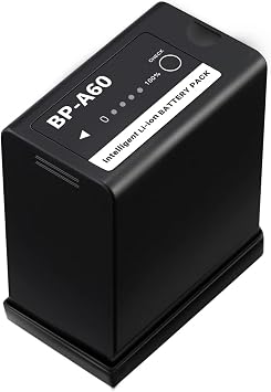 Fully Decoded Replacement Battery for Canon BP-A60 Compatible with EOS C200,EOS C70,C200B,C220B,EOS C300 Mark II,C300 MK III,C500 Mark II,X605 XF705 4K UHDA60