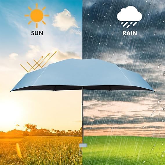Image of Seniny Windproof Travel Umbrella, Automatic Umbrellas for Rain, Portable & Compact Umbrellas for Backpack, Strong UV for Protection, Folding Small Sun Umbrella for Car, Walking, Coral Pink, 38 inches