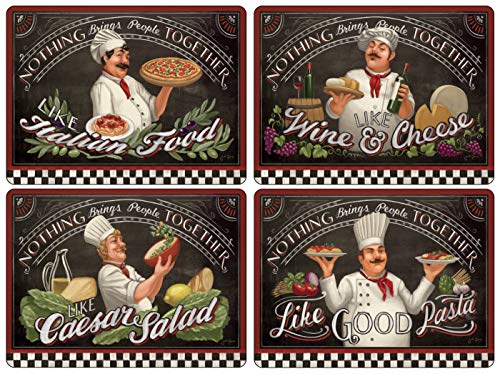 Pimpernel Chef's Specials Placemats - Set of 4