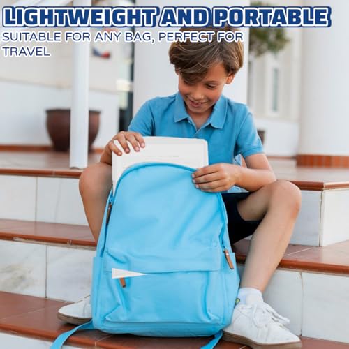 Ulluthu 5 Stück Ringbuch A4 Ringordner mit 2 Ringen, Kunststoff Ringmappe A4 Ringhefter Rückenbreite 2,5 cm, Weiß Transluzent Ringbuchordner Ordner A4 Schmal für Zuhause, Büro, Schule