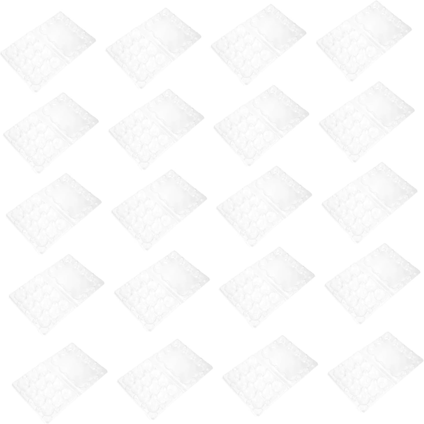 50pcs Quail Egg Storage Organizer Cover Egg Holder for Refrigerator Kitchen Design for Safe Storage and Easy Access