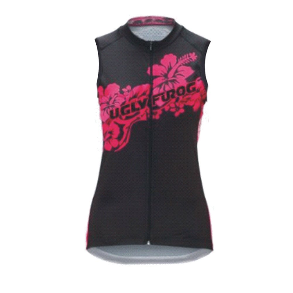 Ugly Frog Donne Abbigliamento da Ciclismo, Traspirante Leggero e Comodo Maglie da Ciclismo Vest, Asciugatura Rapida Maglietta Senza Maniche