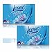 2 Pack of Lenor Tumble Dryer Fabric Conditioner Sheets Spring Awakening, 34 Sheets for Clean & Soft Fabrics and Essential Fragrance with Revitalising Scent