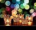 Vixdonos Clear Votive Candle Holders Set of 6 Crown Glass Tealight Candle Holder for Wedding, Party and Home Decor