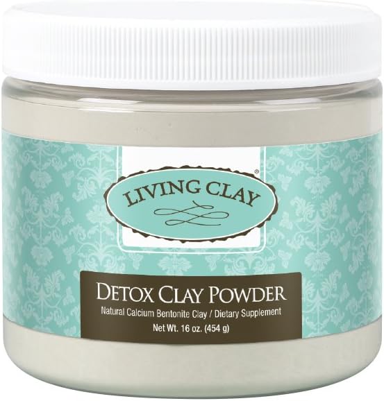 Detox Clay Powder Living Clay 16 oz Powder