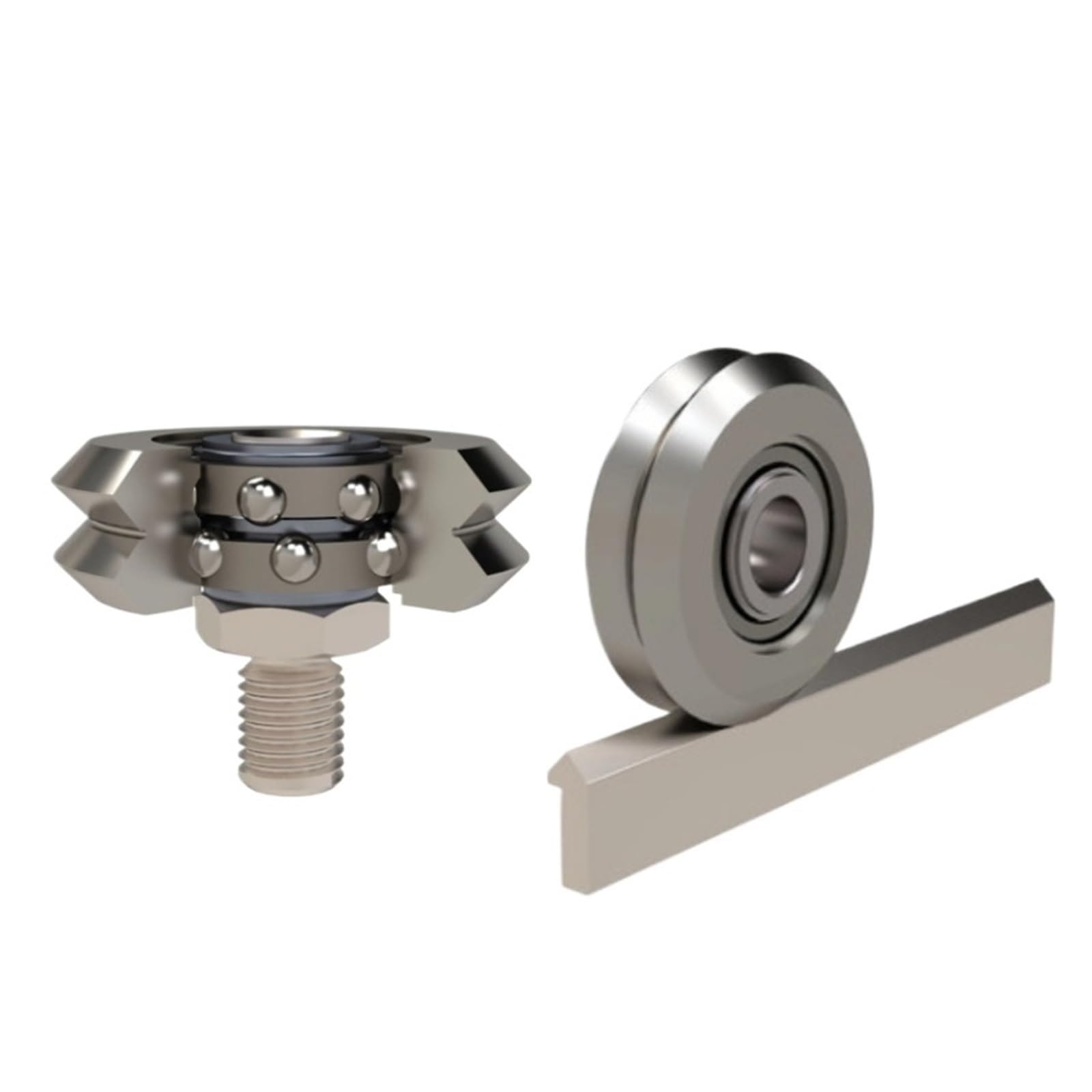 W3 90° W-Type Groove Bearing