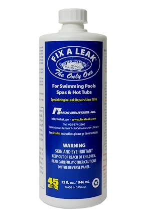 Fix-A-Leak Pool, Spa and Hot Tub Leak Sealer, 32 oz.