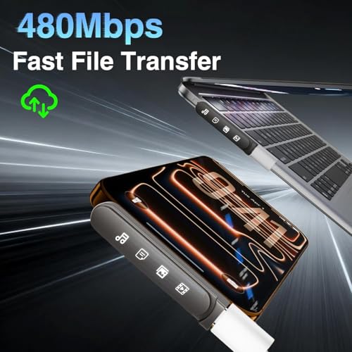 Image of Tobo USB C to USB C Adapter with Foldable Phone Stand, 240W PD Fast Charging Type C Male to Female Converter, 90 Adjustable USB-C Extender for Laptop, Tablet & Smartphone (Charging & Data) TD-1609CC